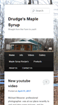 Mobile Screenshot of drudgesmaplesyrup.com